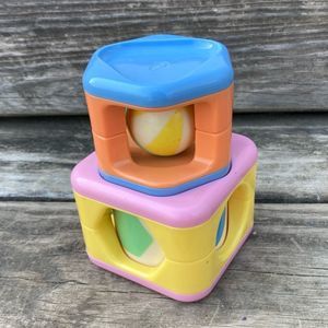 TOLO STACKABLE ACTIVITY SHAPES REPLACEMENT BLOCKS 2 PIECES